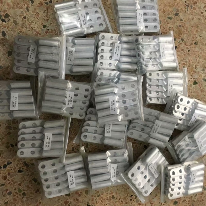 DLS Double Holes Aluminum Cable Lugs 10